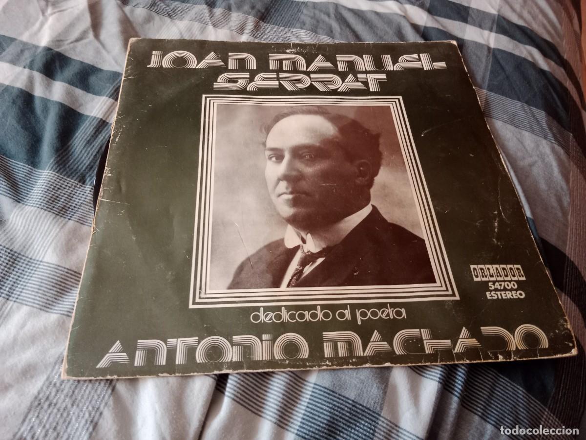 Discos de vinilo: JOAN MANUEL SERRAT- DEDICADO AL POETA ANTONIO MACHADO &ndash; EDICION - CIRCULO DE LECTORES A&Ntilde;O 1975
