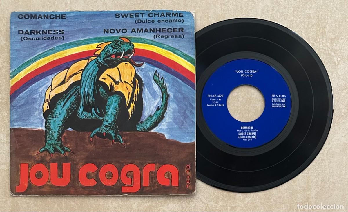 Discos de vinilo: JOU COGRA EP COMANCHE ORIGINAL 1974 - Foto 1