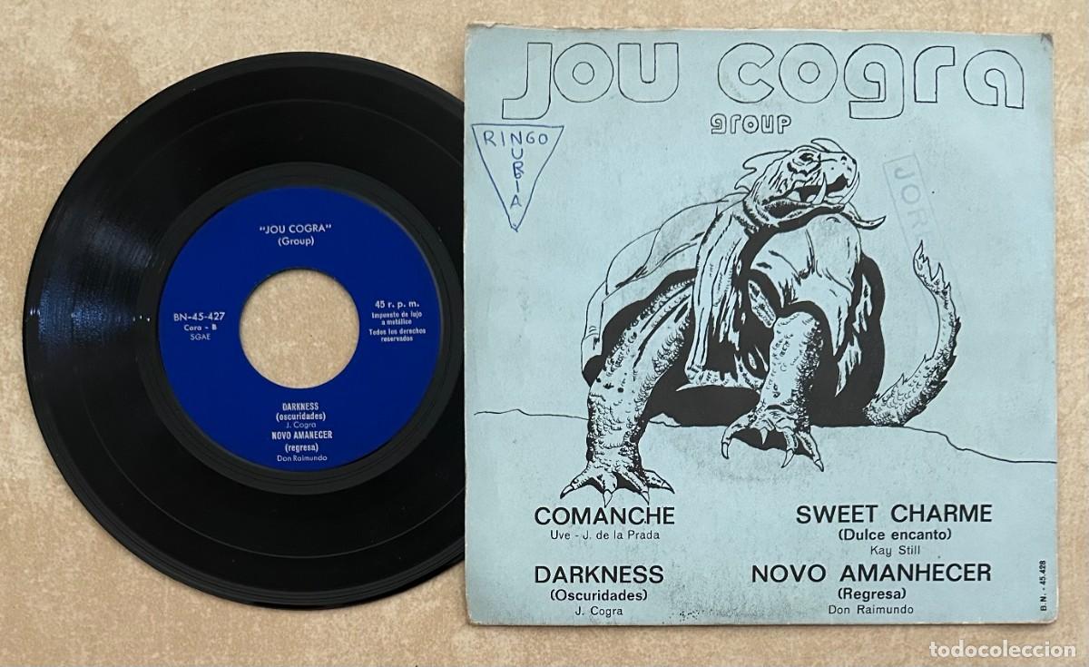 Discos de vinilo: JOU COGRA EP COMANCHE ORIGINAL 1974 - Foto 2