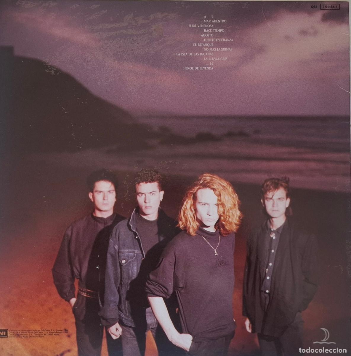 Discos de vinilo: H&eacute;roes Del Silencio - El Mar No Cesa - Foto 2