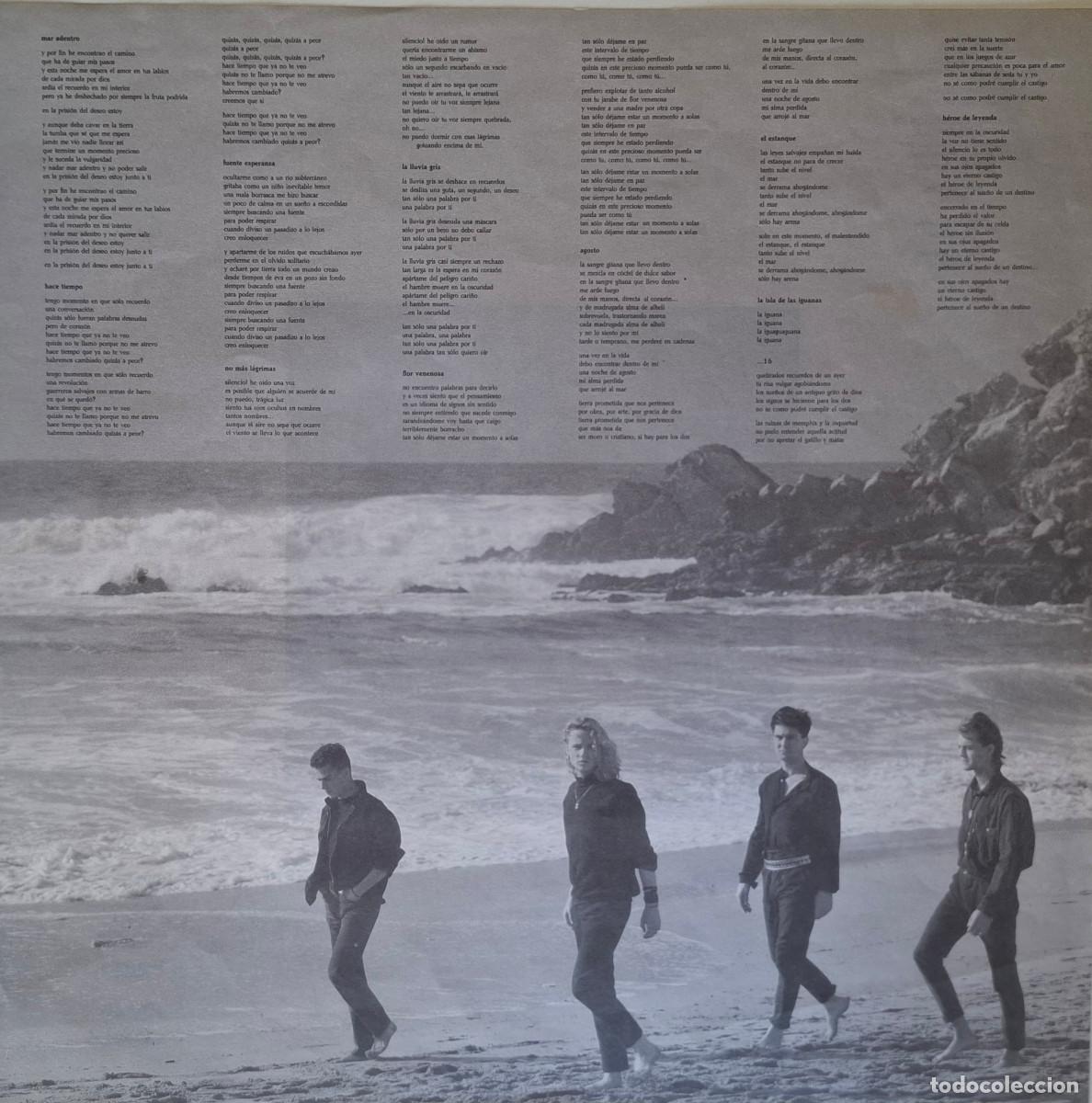 Discos de vinilo: H&eacute;roes Del Silencio - El Mar No Cesa - Foto 4