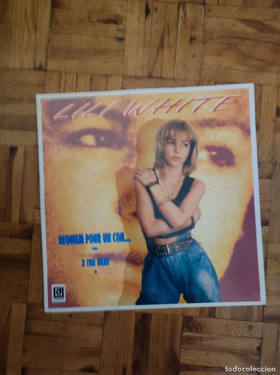 Discos de vinilo: Maxi Vinilo Dance - Lili White - Requiem pour un con... - Ed. Francia 1990