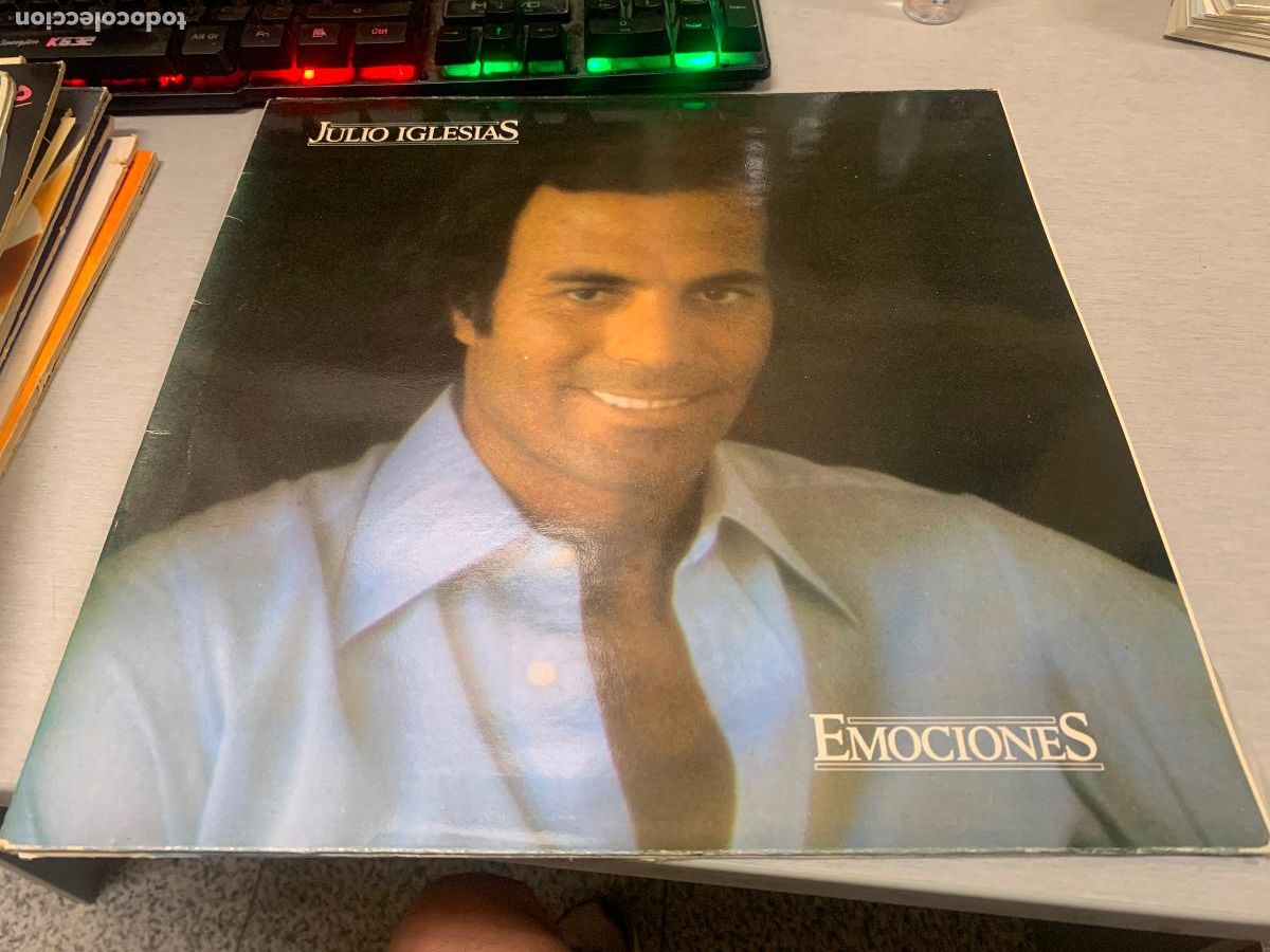 Discos de vinilo: JULIO IGLESIAS: EMOCIONES / VINILO LP - CBS 1978