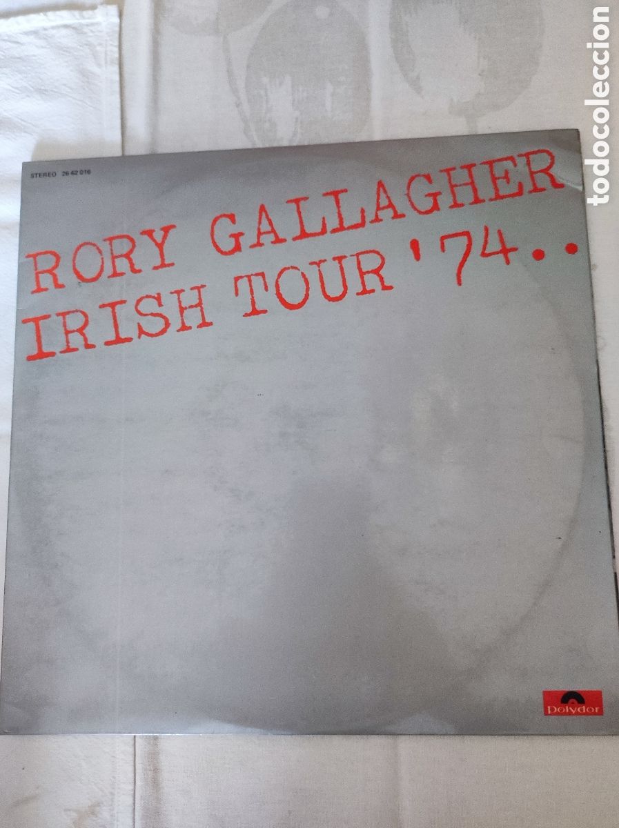 Discos de vinilo: RORY GALLAGHER - IRISH TOUR '74