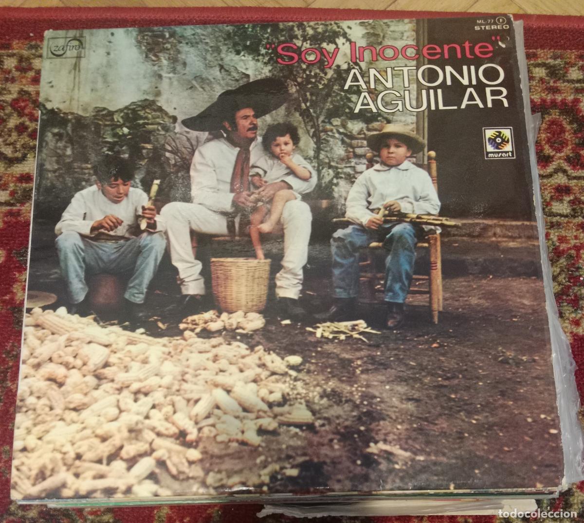 Discos de vinilo: Antonio Aguilar &ndash; Soy Inocente Lp Espa&ntilde;a 1977