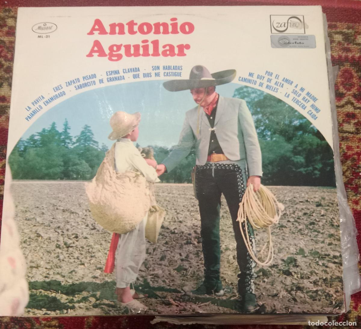 Discos de vinilo: Antonio Aguilar &ndash; Antonio Aguilar Lp Espa&ntilde;a 1969
