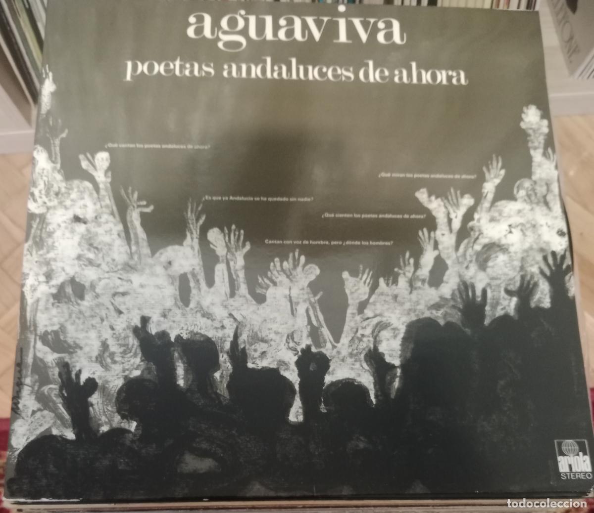 Discos de vinilo: Aguaviva &ndash; Poetas Andaluces De Ahora Lp Espa&ntilde;a 1975