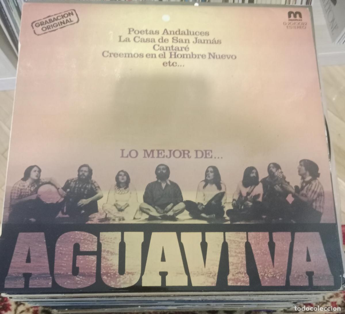 Discos de vinilo: Aguaviva &ndash; Lo Mejor De Aguaviva Lp Espa&ntilde;a 1980