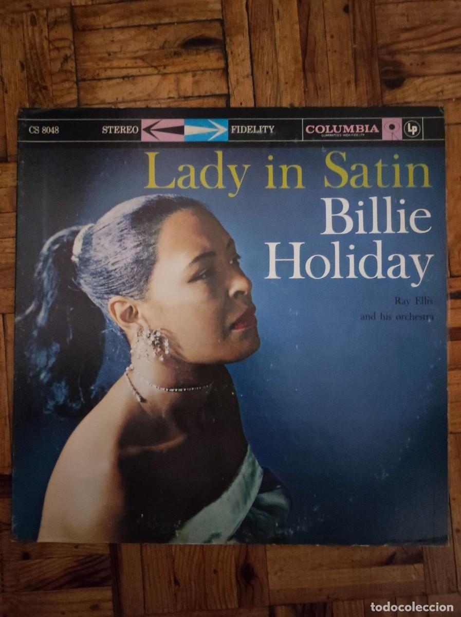 Discos de vinilo: Vinilo Jazz - Billie Holiday - Lady in Satin - Ed. EE.UU. 1958 - Columbia 6-Eye