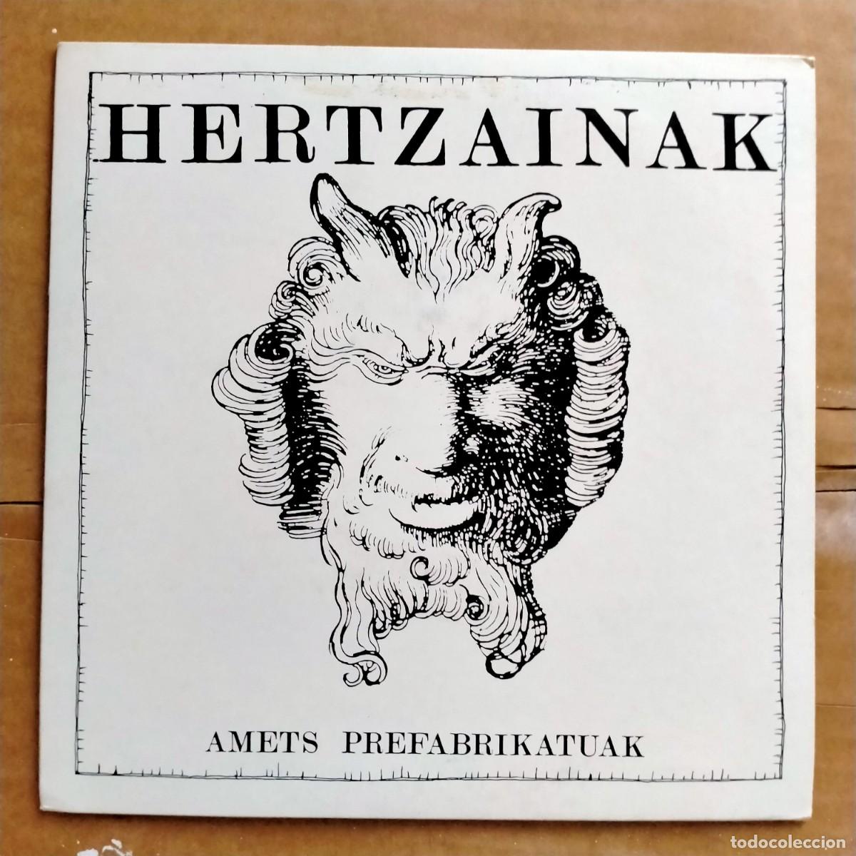 Discos de vinilo: HERTZAINAK. AMETS PREFABRIKATUAK- BI MINUTUERO. OIHUKA 1990 SIN USAR.