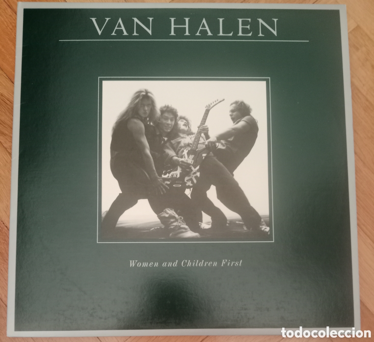 Discos de vinilo: Van Halen - Woman and children... Lp EEUU 1980 con p&oacute;ster gigante original
