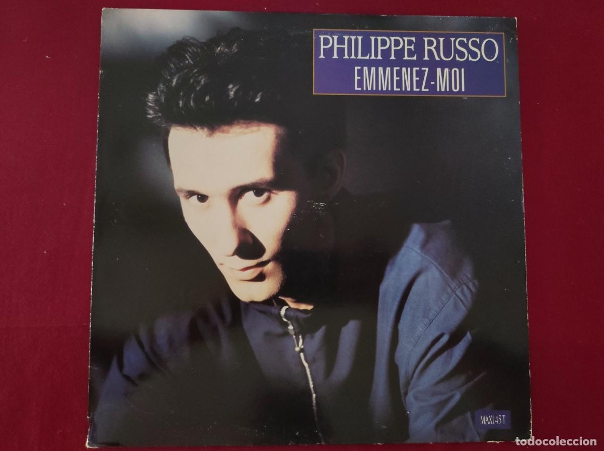 Discos de vinilo: Maxi Vinilo Pop - Philippe Russo - Emmenez-moi - Ed. Francia 1989 - EMI