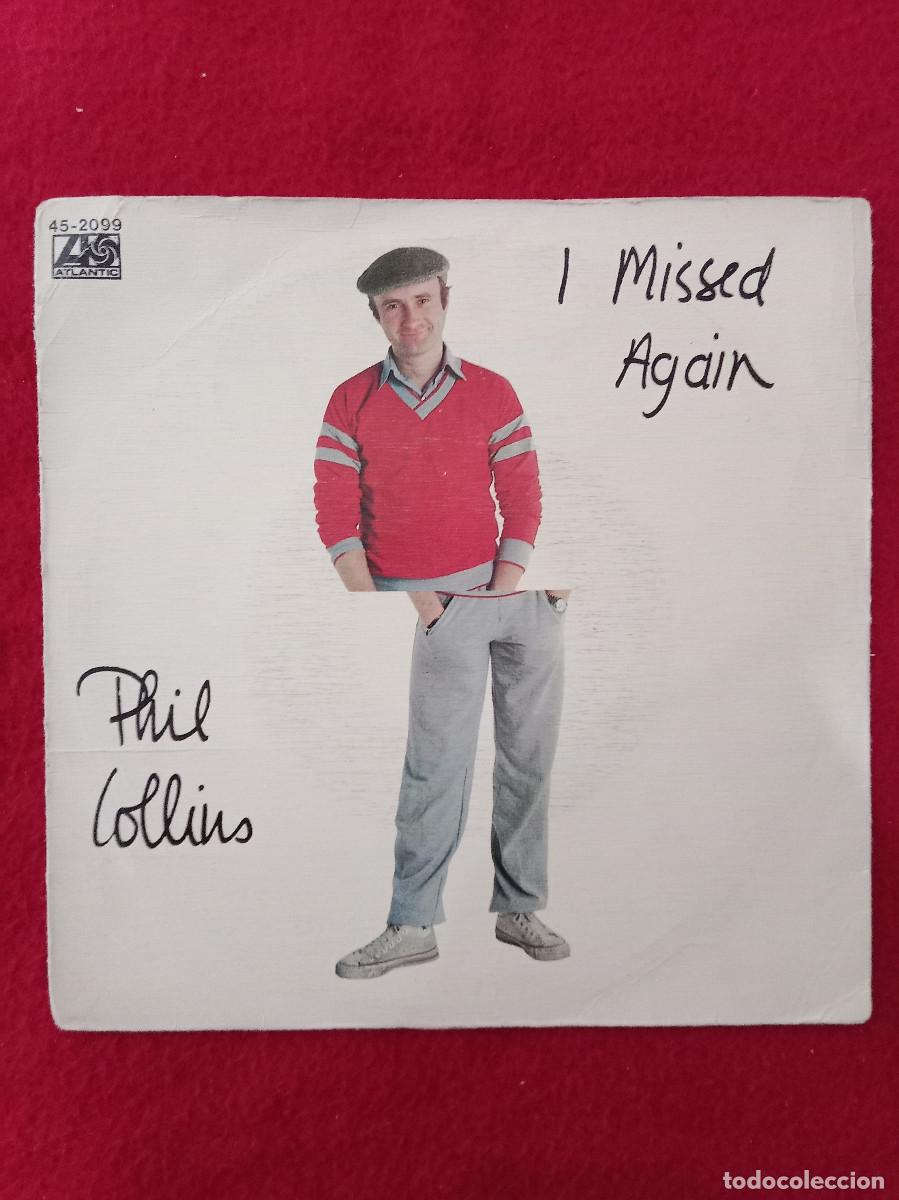 Vinyl-Schallplatten: Phil Collins - I Missed Again / I&acute;m Not Moving - Edit. Atlantic. 1981
