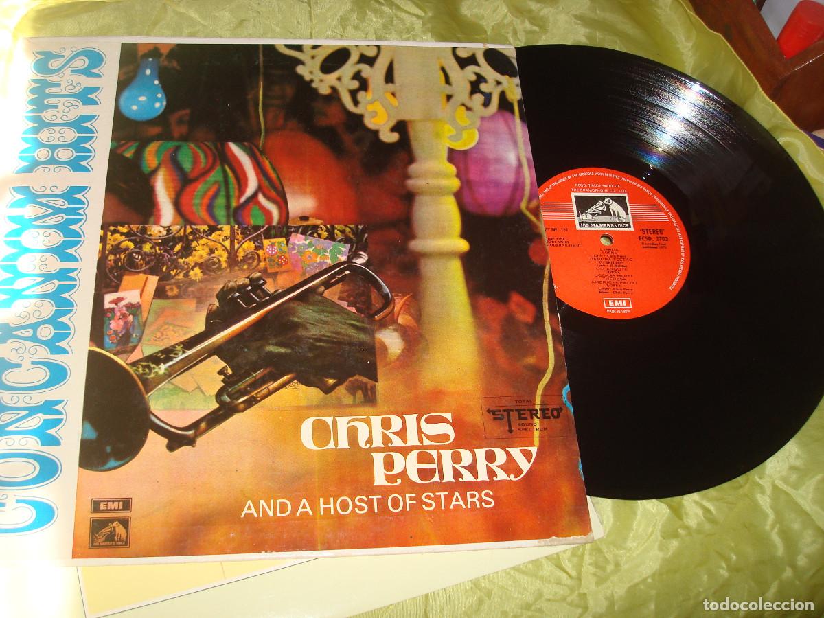 Discos de vinilo: CHRIS PERRY AND HOST OF STARS. CONCANIM HITS. HIS MASTER&acute;S VOICE, 1971. EDC. INDIA. IMPECABLE(#)