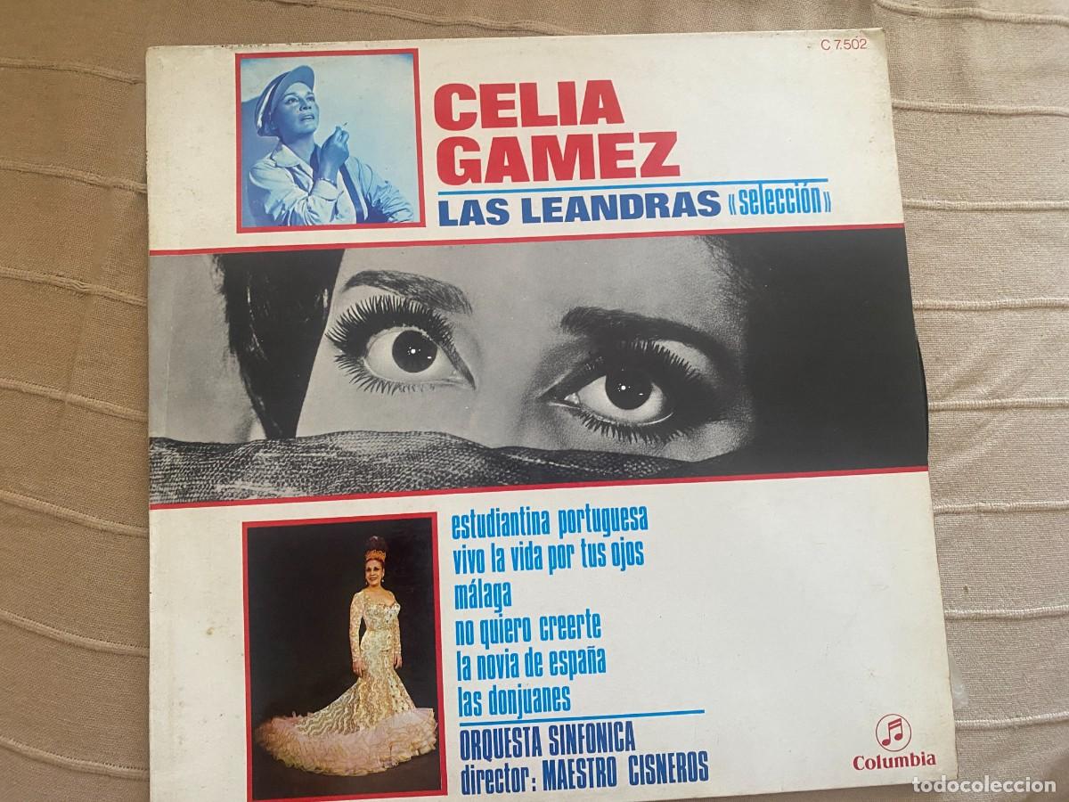 Discos de vinilo: LP CELIA GAMEZ - LAS LEANDRAS - Foto 1