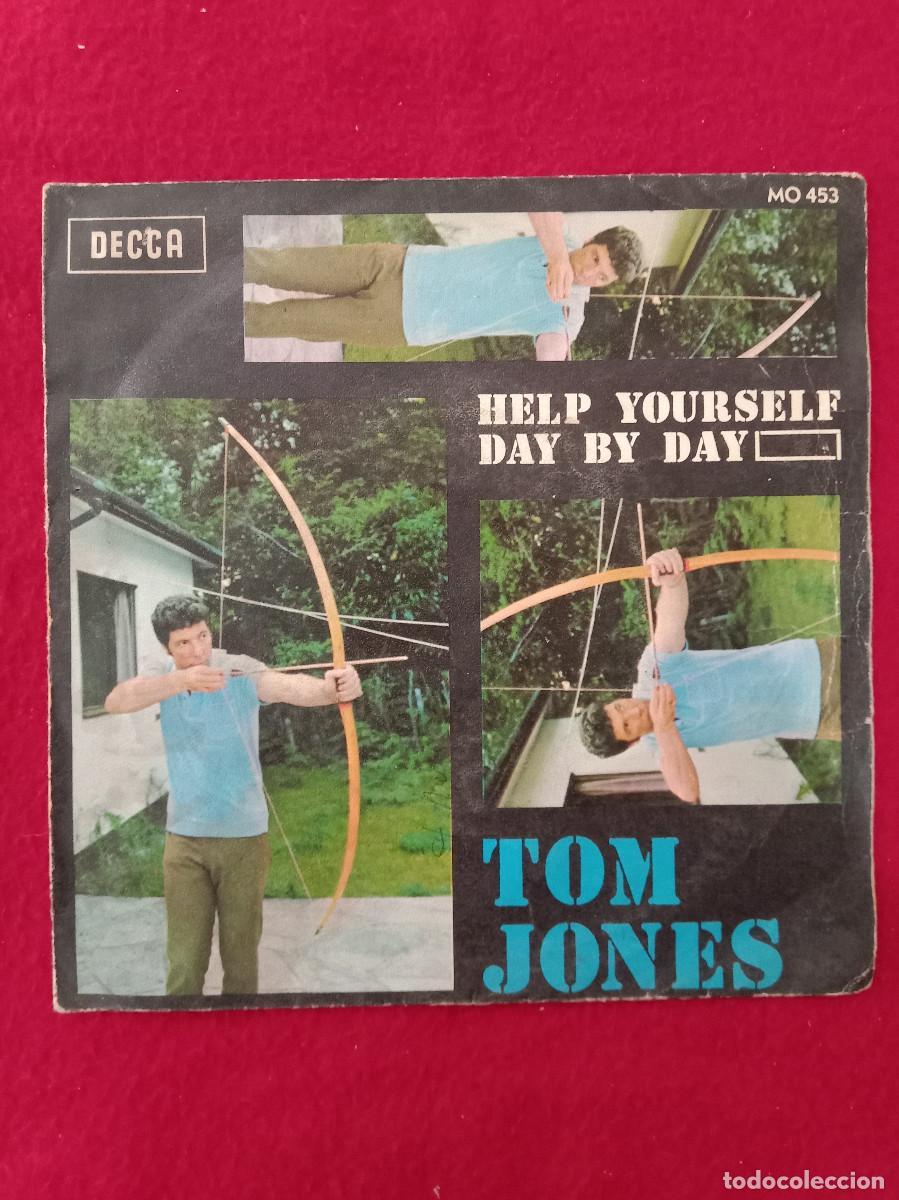 Discos de vinilo: Tom Jones - Help Yourself / Day By Day - Edit. DECCA. 1968