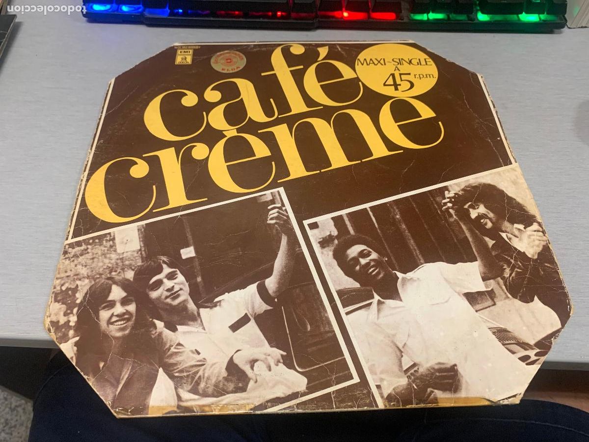 Discos de vinilo: CAF&Eacute; CR&Egrave;ME / VINILO MAXI SINGLE - EMI ODEON 1977