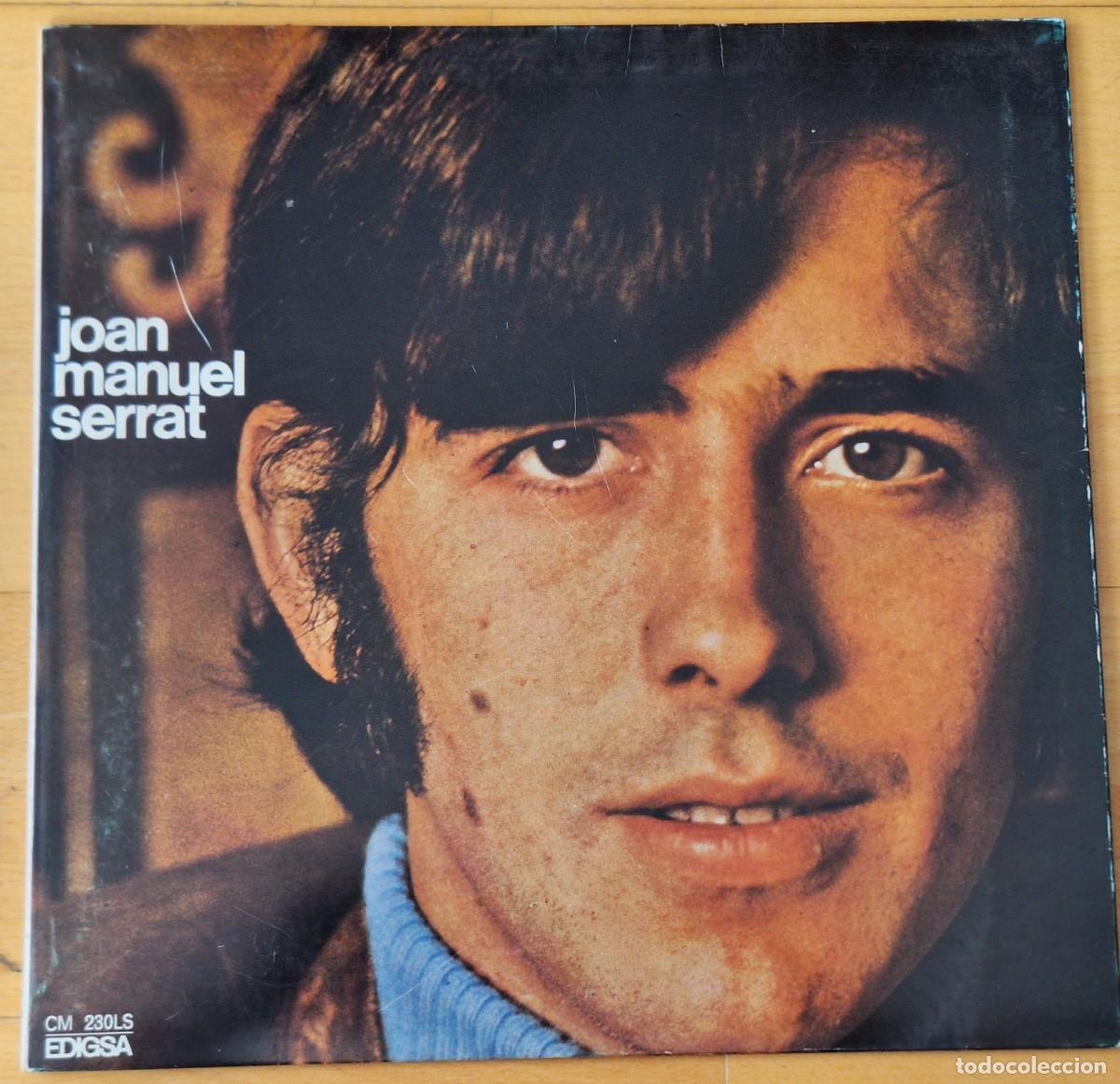 Discos de vinilo: JOAN MANUEL SERRAT - PRIMERAS CANCIONES - DISCO VINILO LP - EDIGSA A&Ntilde;O 1968 - PERFECTO ESTADO