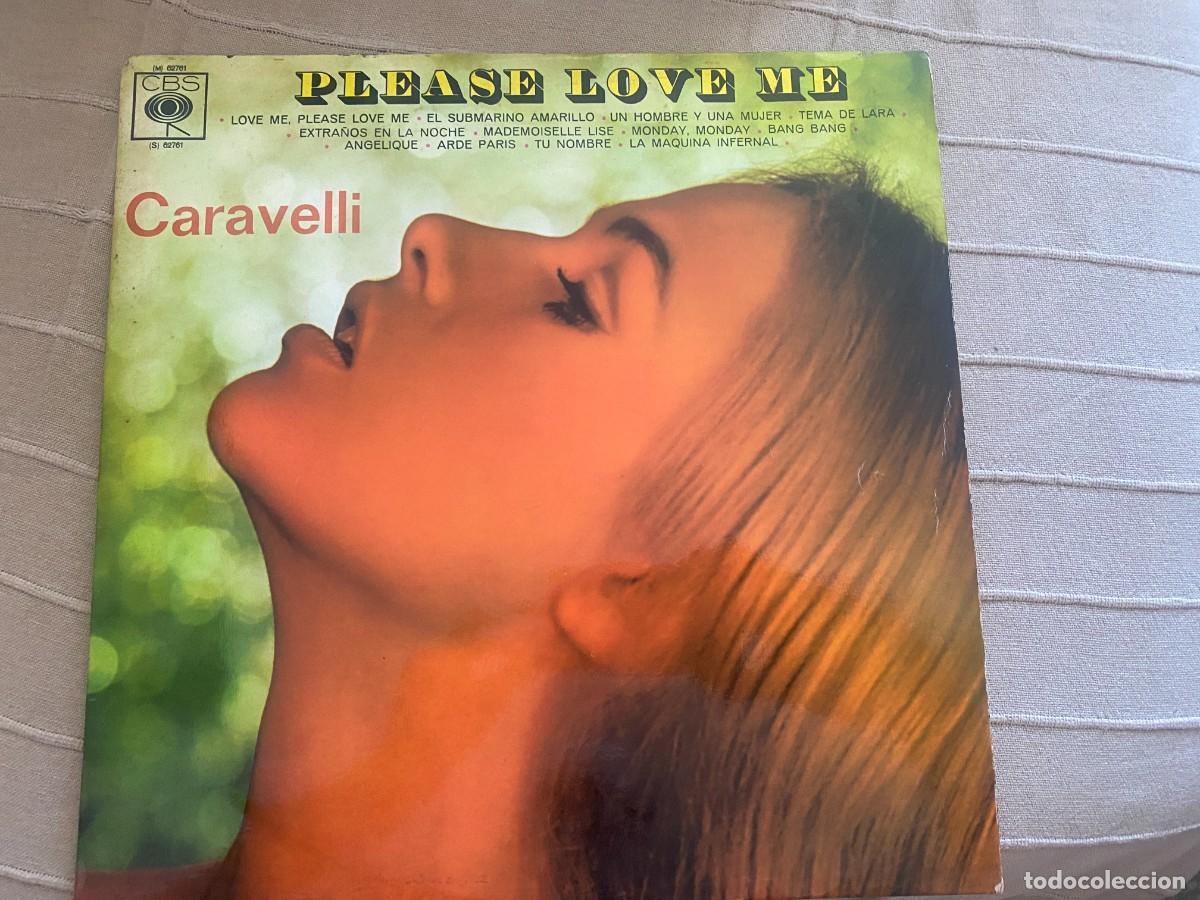 Discos de vinilo: LP CARAVELLI - PLEASE LOVE ME - Foto 1