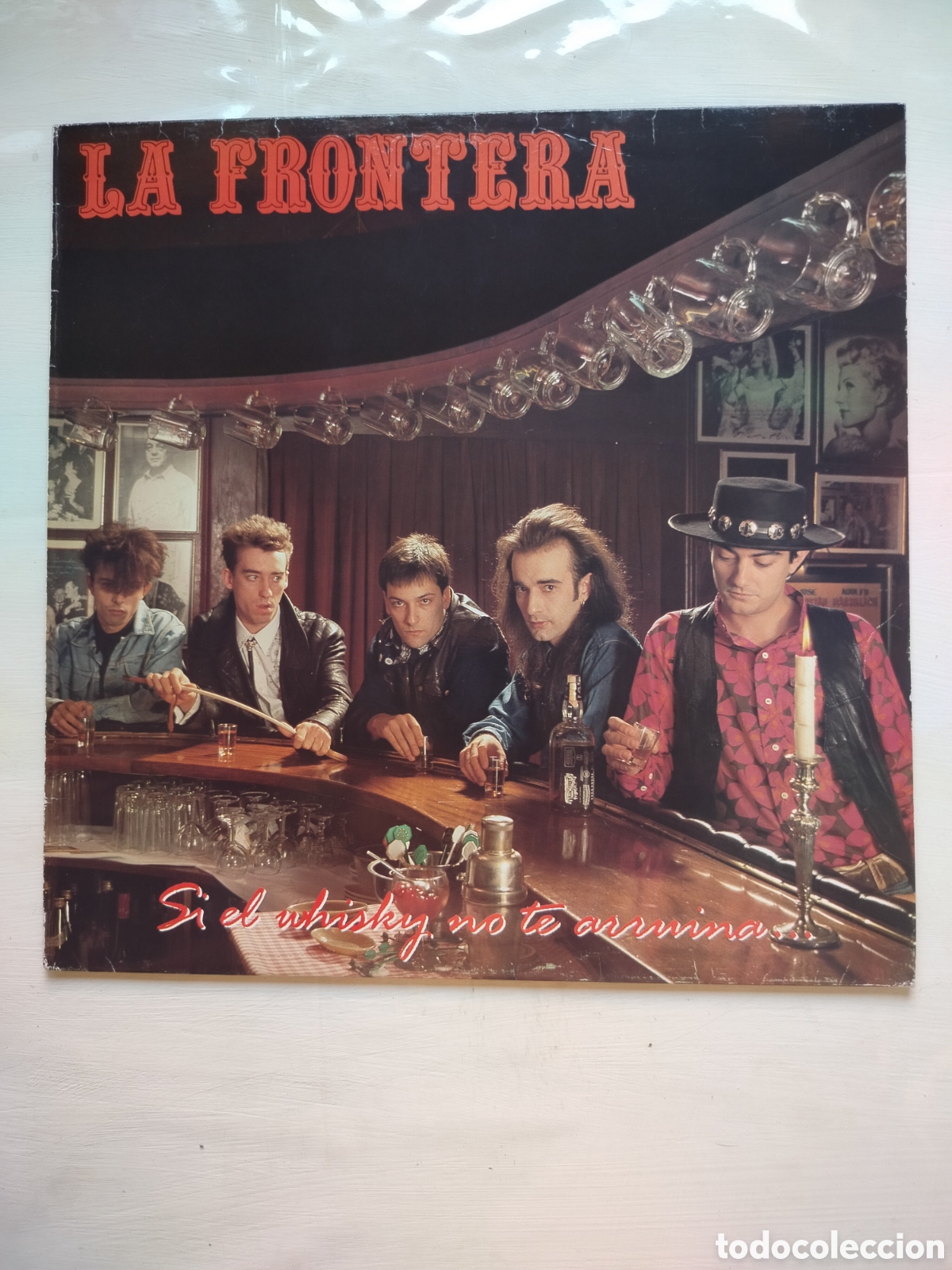Discos de vinilo: La Frontera LP Si el Whisky...