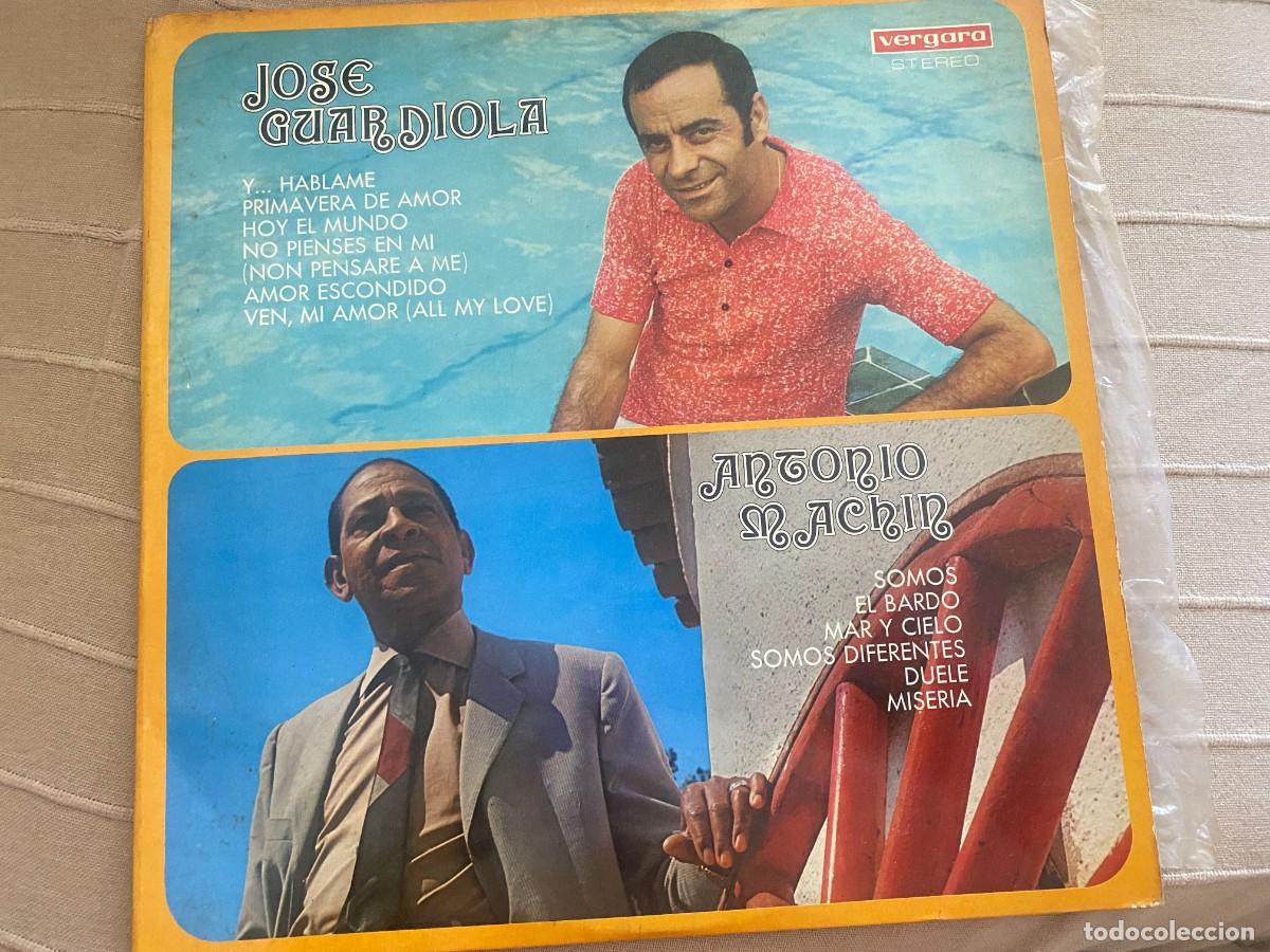 Discos de vinilo: LP JOSE GUARDIOLA - ANTONIO MACHIN
