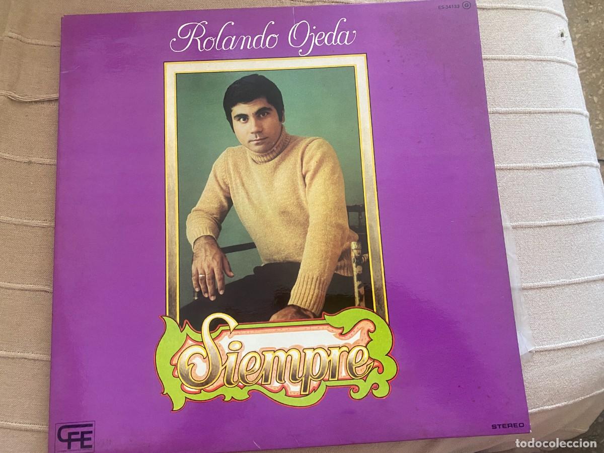 Discos de vinilo: LP ROLANDO OJEDA - SIEMPRE - Foto 1