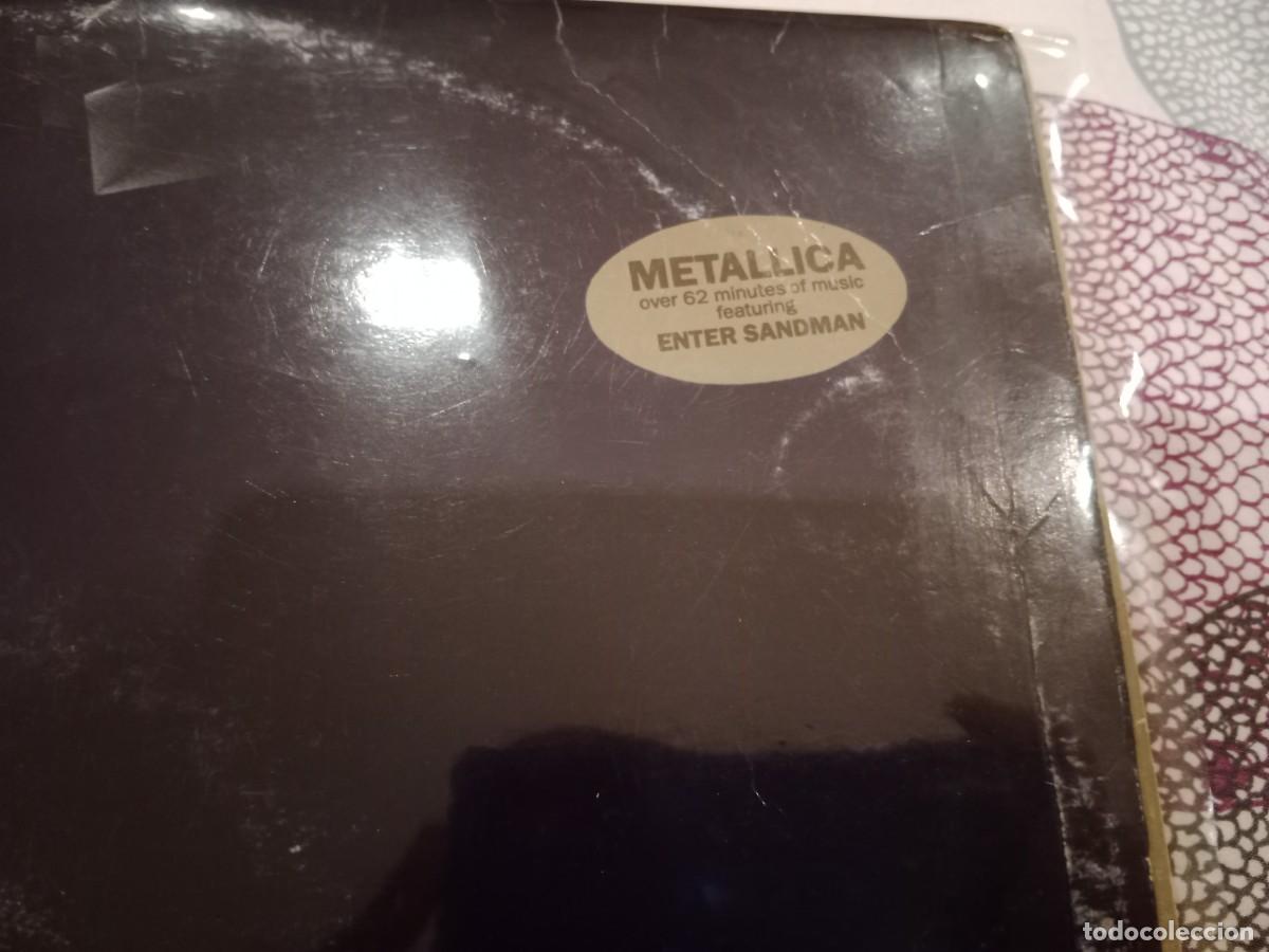 Discos de vinilo: METALLICA - METALLICA (BLACK ALBUM) - LP DOBLE - EDICION ESPA&Ntilde;OLA VERTIGO 1991