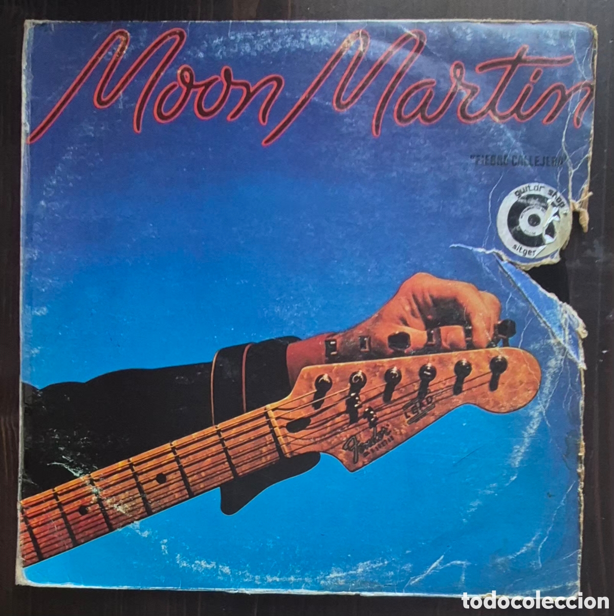 Discos de vinilo: LP - MOON MARTIN - STREET FEVER - 1980 ESPA&Ntilde;A