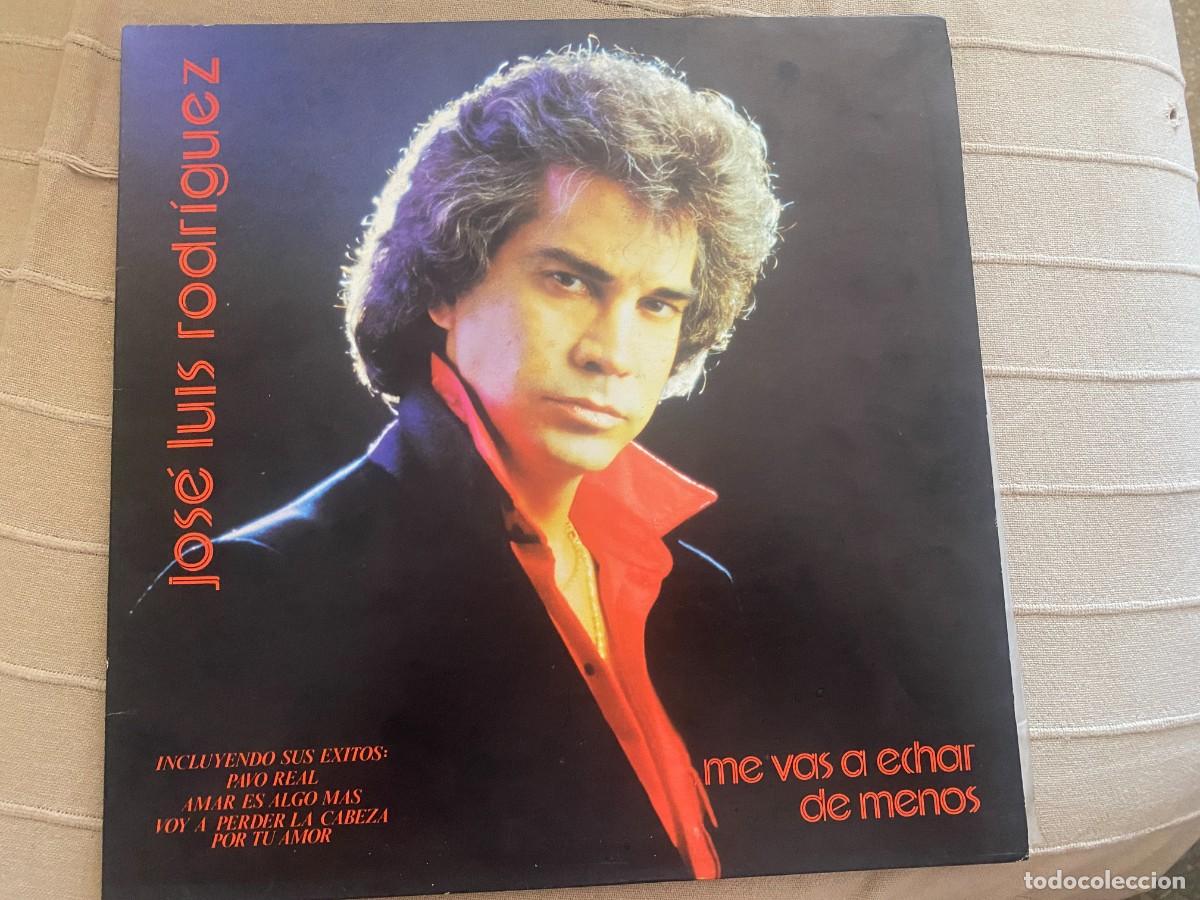 Discos de vinilo: LP JOSE LUIS RODRIGUEZ - ME VAS A ECHAR DE MENOS - Foto 1