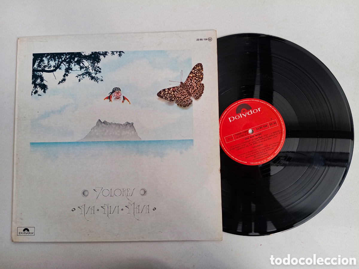 Discos de vinilo: DOLORES - Asa Nisi Masa - LP ORIGINAL POLYDOR 1978 // PEDRO RUY BLAS JORGE PARDO JAZZ FUSION FUNK
