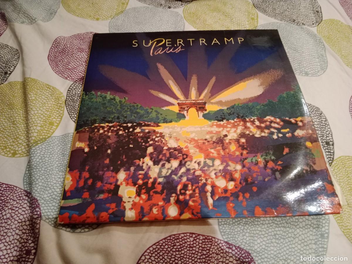 Vinyl records: SUPERTRAMP EN PARIS - DOBLE LP - EPIC EDICION ESPA&Ntilde;OLA 1980