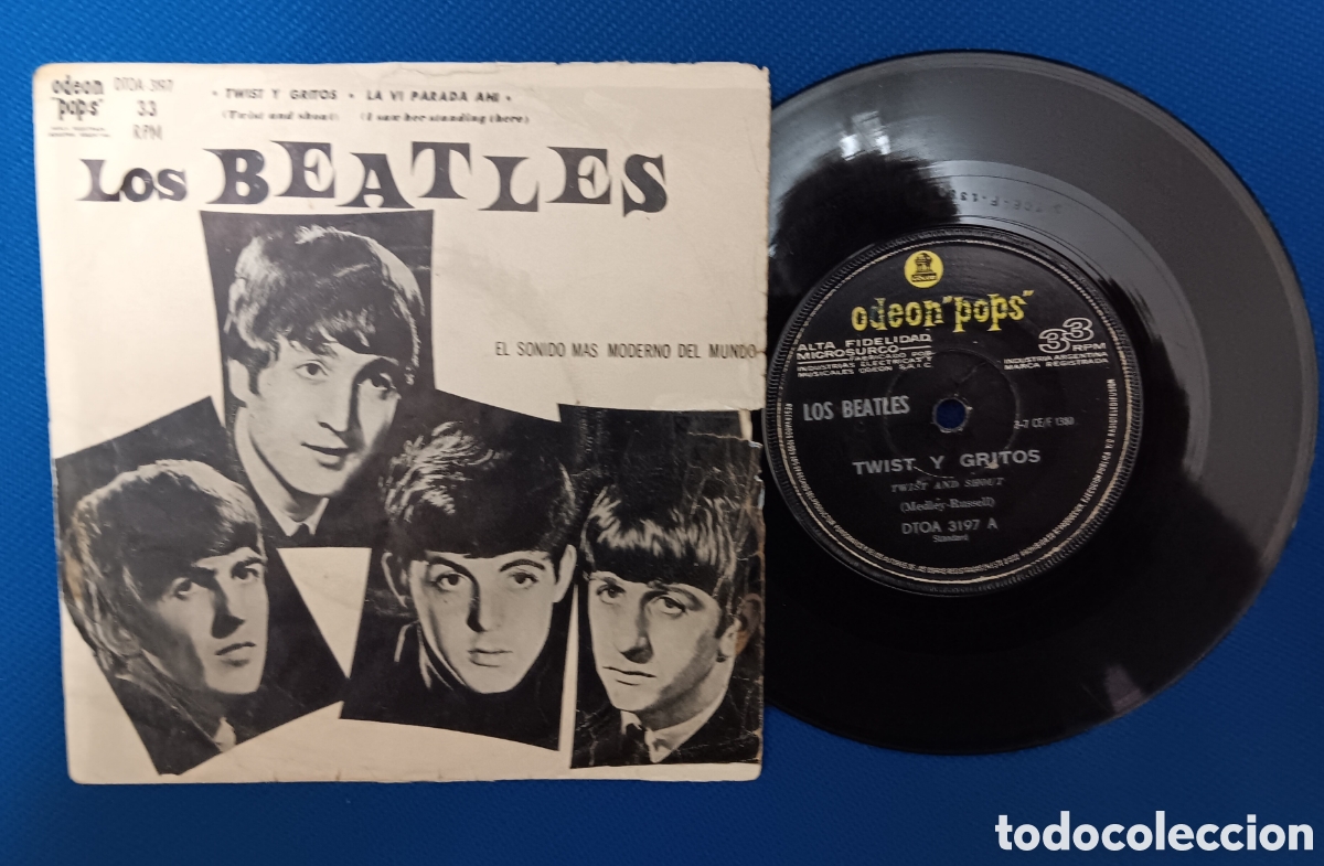 Discos de vinilo: BEATLES SINGLE EP MADE IN ARGENTINA ORIGINAL EPOCA