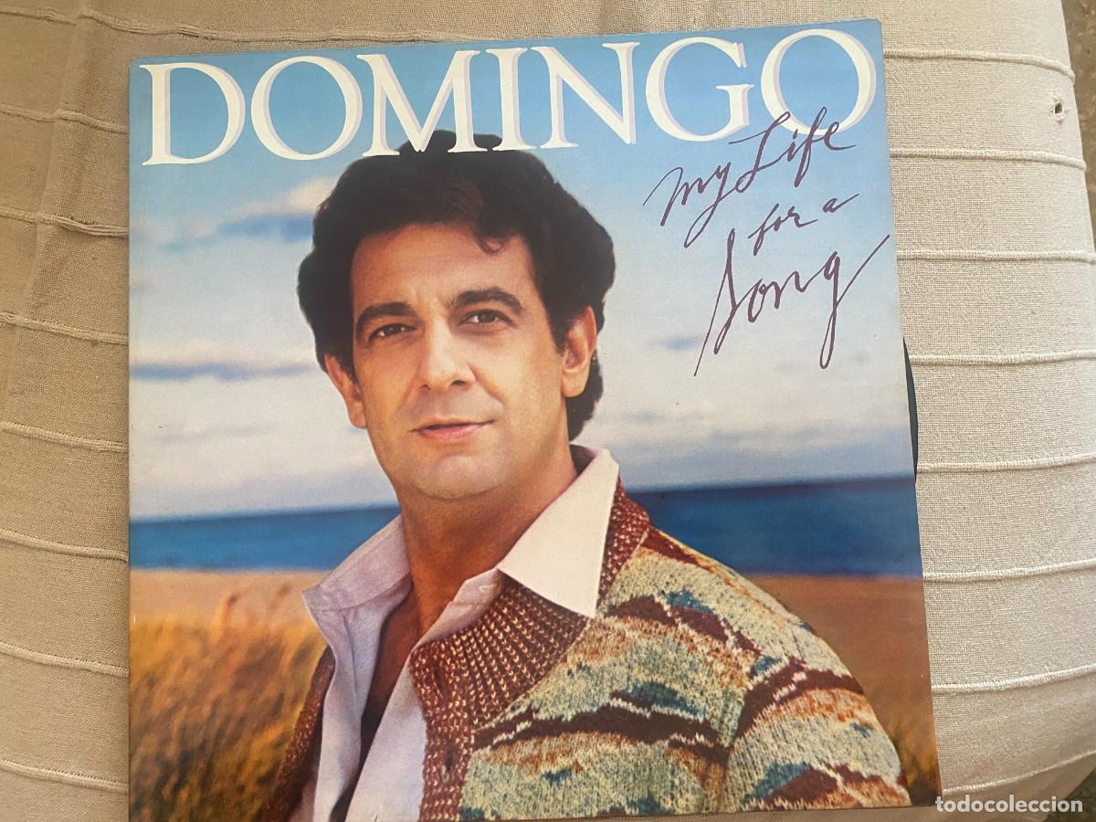 Discos de vinilo: LP PLACIDO DOMINGO - MY LIFE FOR A SONG