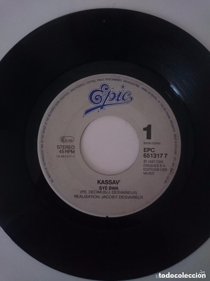 Discos de vinilo: KASSAV - SYE BWA - SOLEIL - A&Ntilde;O 1987 - EPIC NO TENGO EL ESTUCHE ORIGINAL