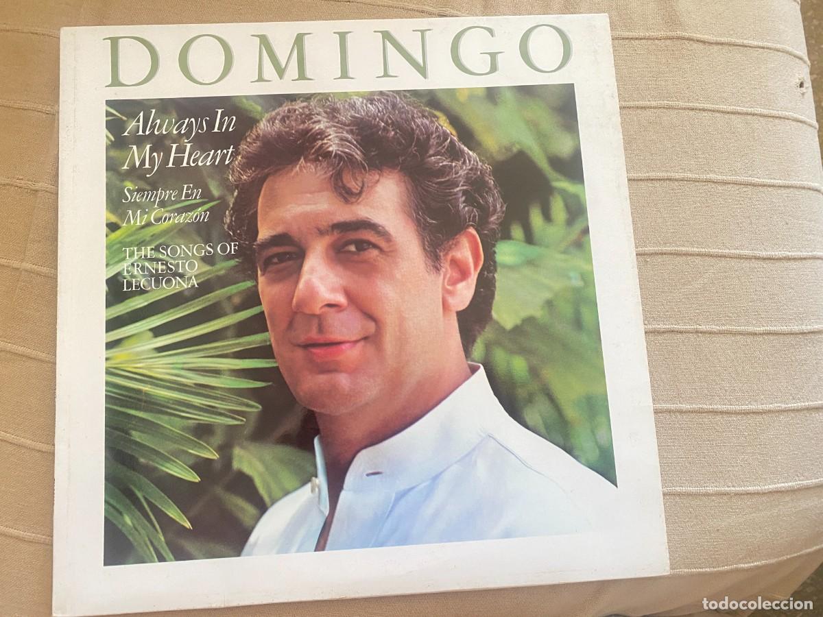 Discos de vinilo: LP PLACIDO DOMINGO - ALWAYS ON MY HEART