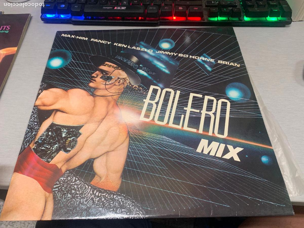 Discos de vinilo: BOLERO MIX MAX-HIM, FANCY, KEN LASZLO,... / VINILO LP - BLANCO Y NEGRO 1986