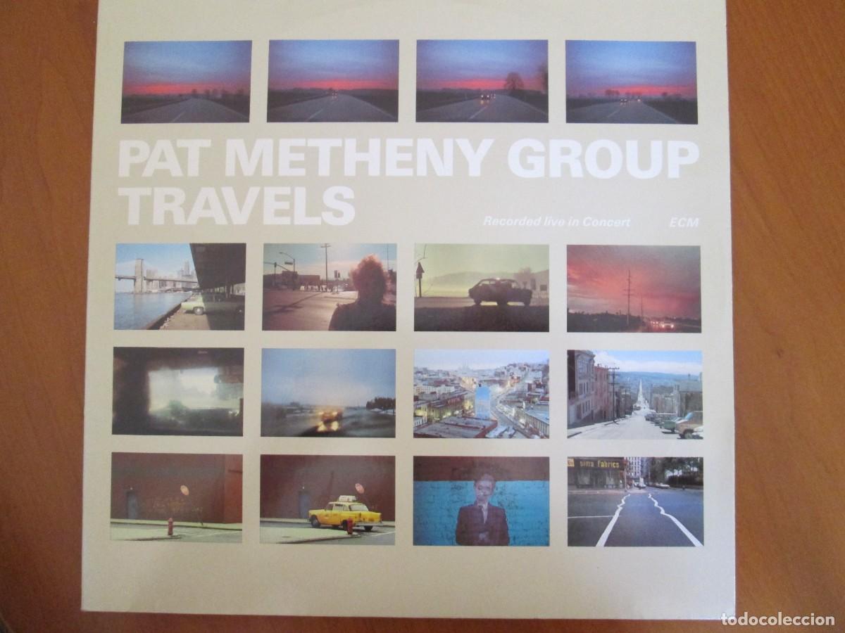 Discos de vinilo: Pat Meteny Group Travels - Live in concert. Edici&oacute;n alemana 1983. Muy buen estado