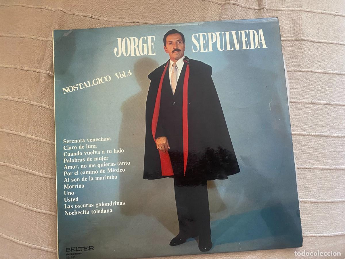 Discos de vinilo: LP JORGE SEPULVEDA - NOSTALGICO VOL. 4