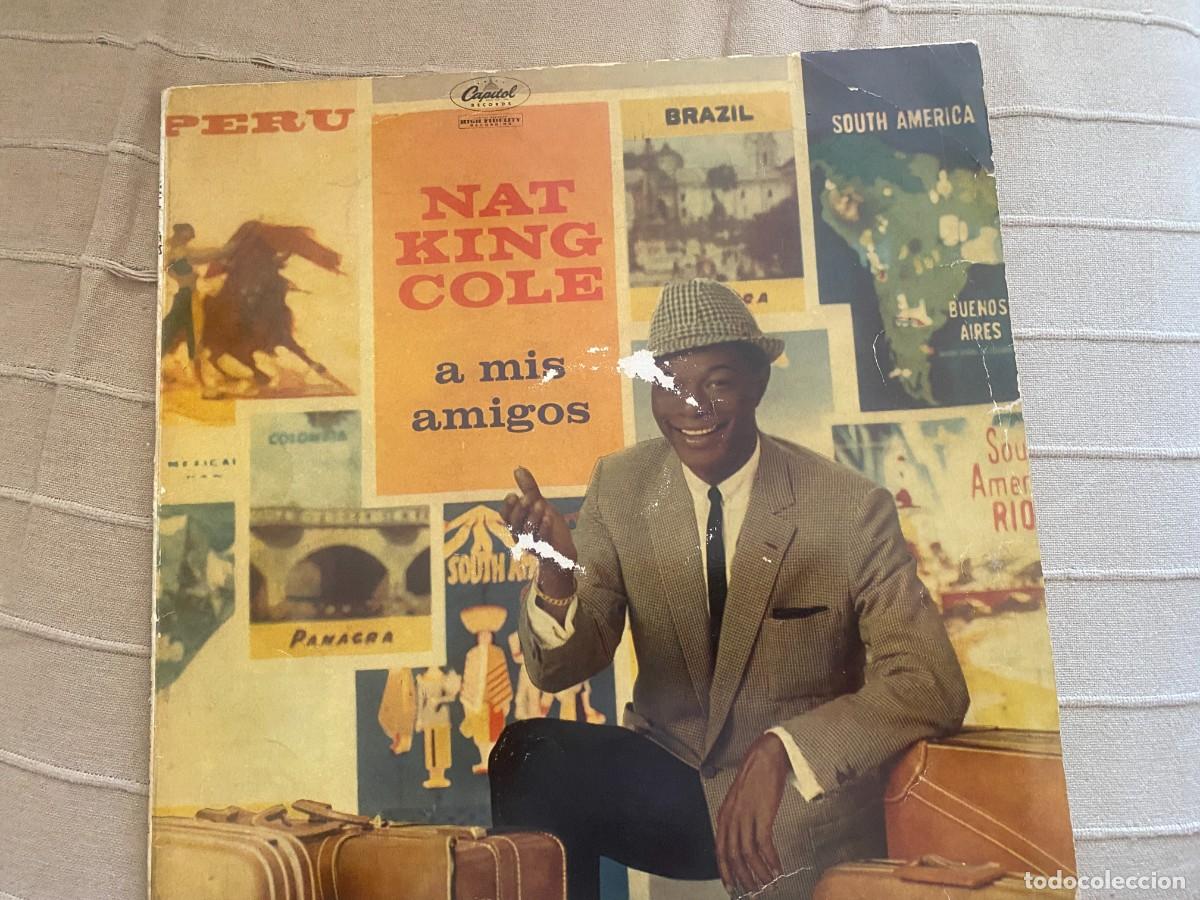 Discos de vinilo: LP NAT KING COLE - A MIS AMIGOS - Foto 1