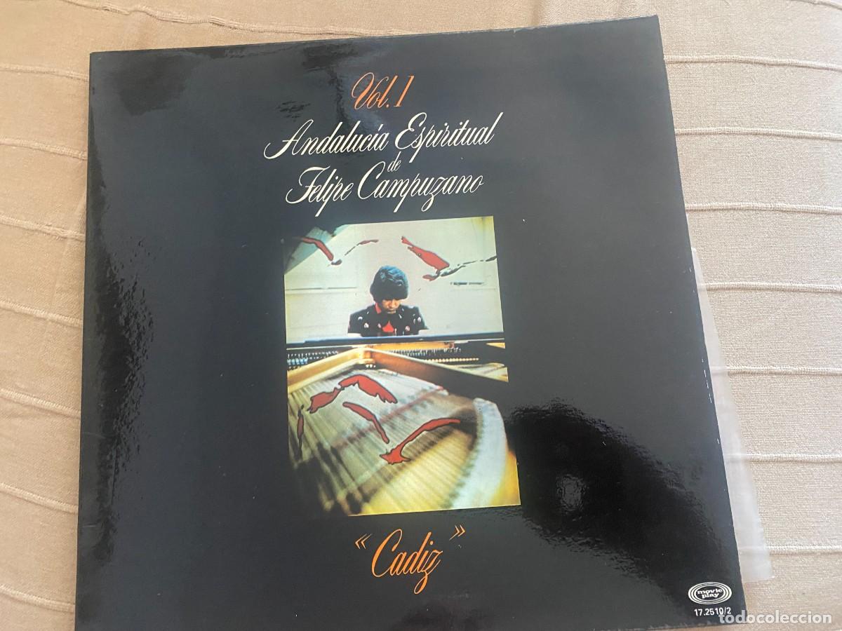 Discos de vinilo: LP FELIPE CAMPUZANO - CADIZ - Foto 1