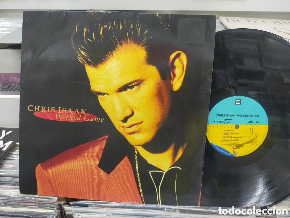 Discos de vinilo: Chris isaak LP wicked Game Alemania 1991