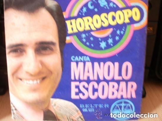 Discos de vinilo: MANOLO ESCOBAR Horoscopo - Foto 1