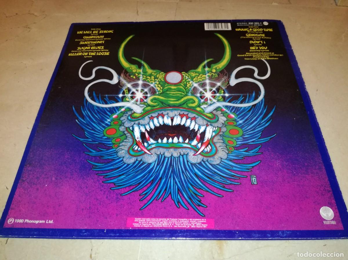 Discos de vinilo: THIN LIZZY-CHINATOWN-EDICI&Oacute;N ESPA&Ntilde;OLA - Foto 2