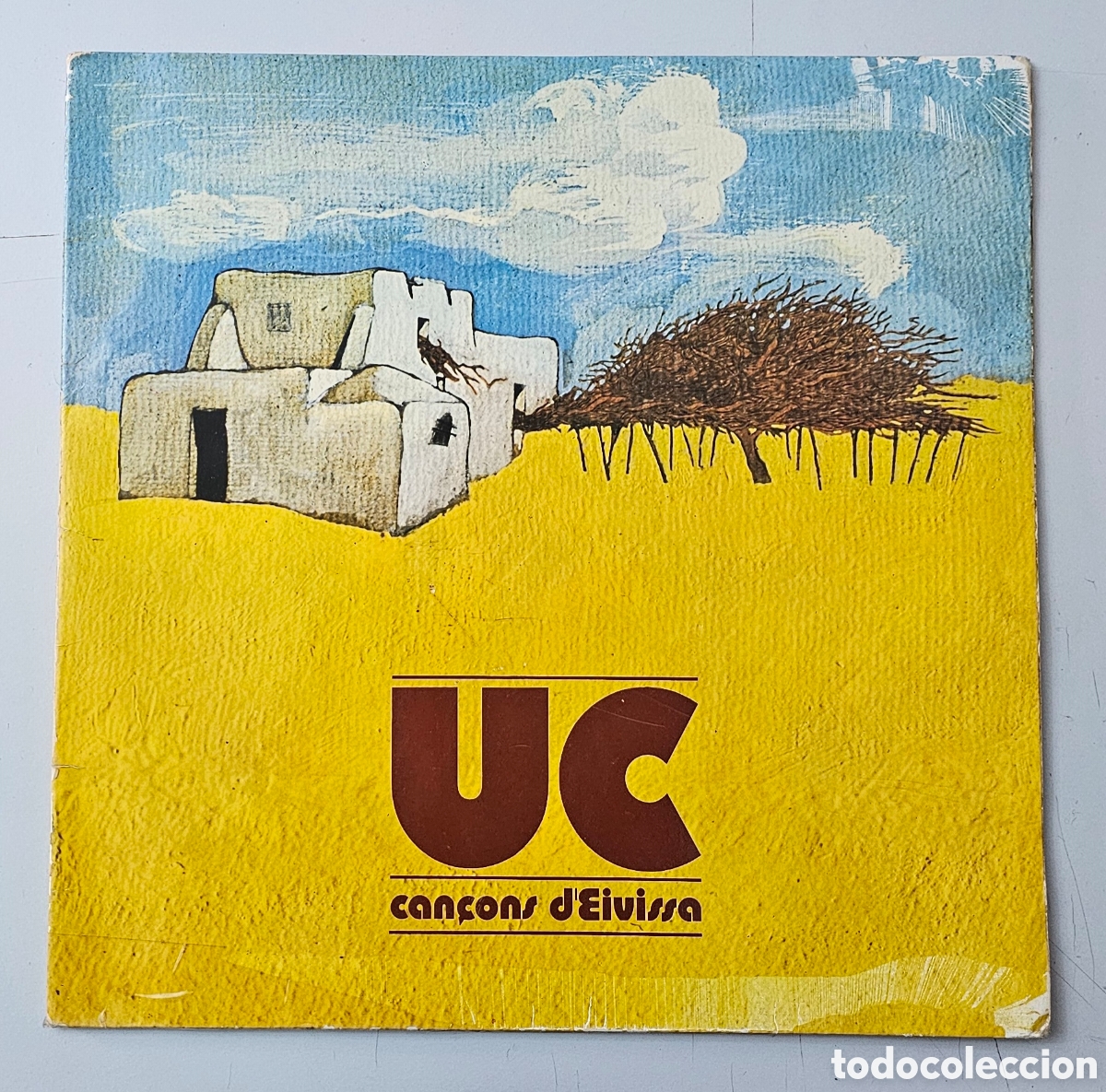 Vinyl records: LP UC - Cam&ccedil;ons d'Eivissa (Espa&ntilde;a - Edigsa - 1974) Portada Doble FOLK BALEARES