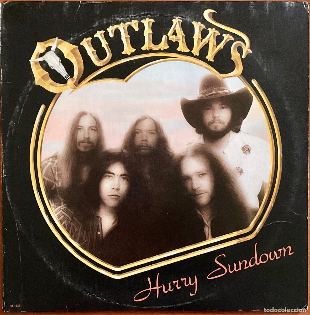 Discos de vinilo: OUTLAWS - HURRY SUNDOWN