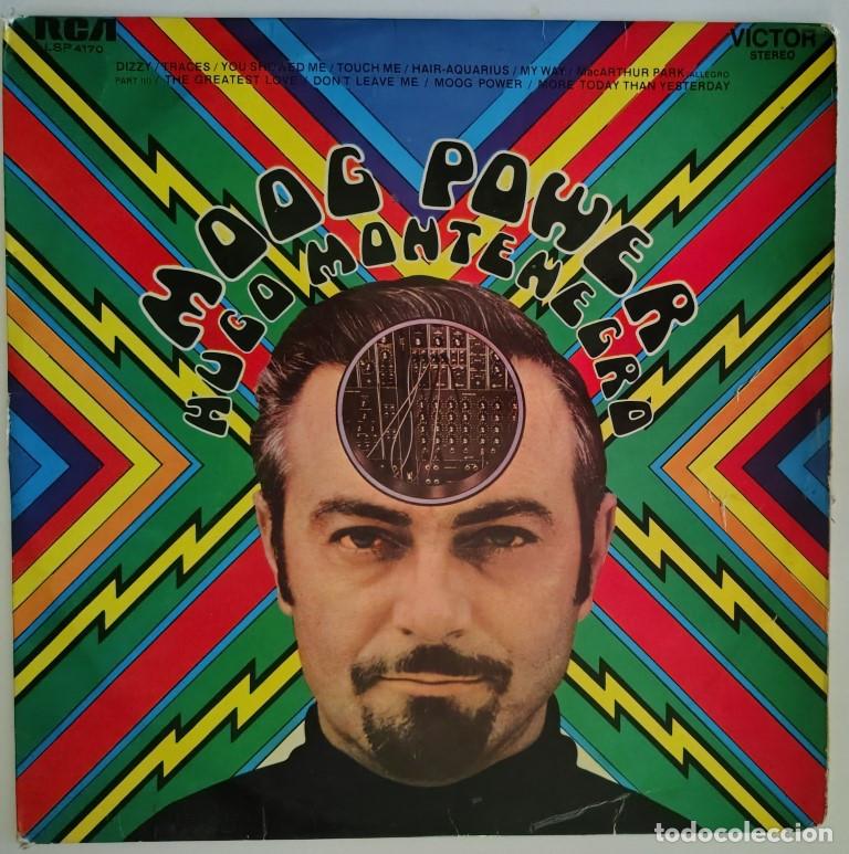 Discos de vinilo: Hugo Montenegro. Moog Power. RCA, Spain 1969 LP