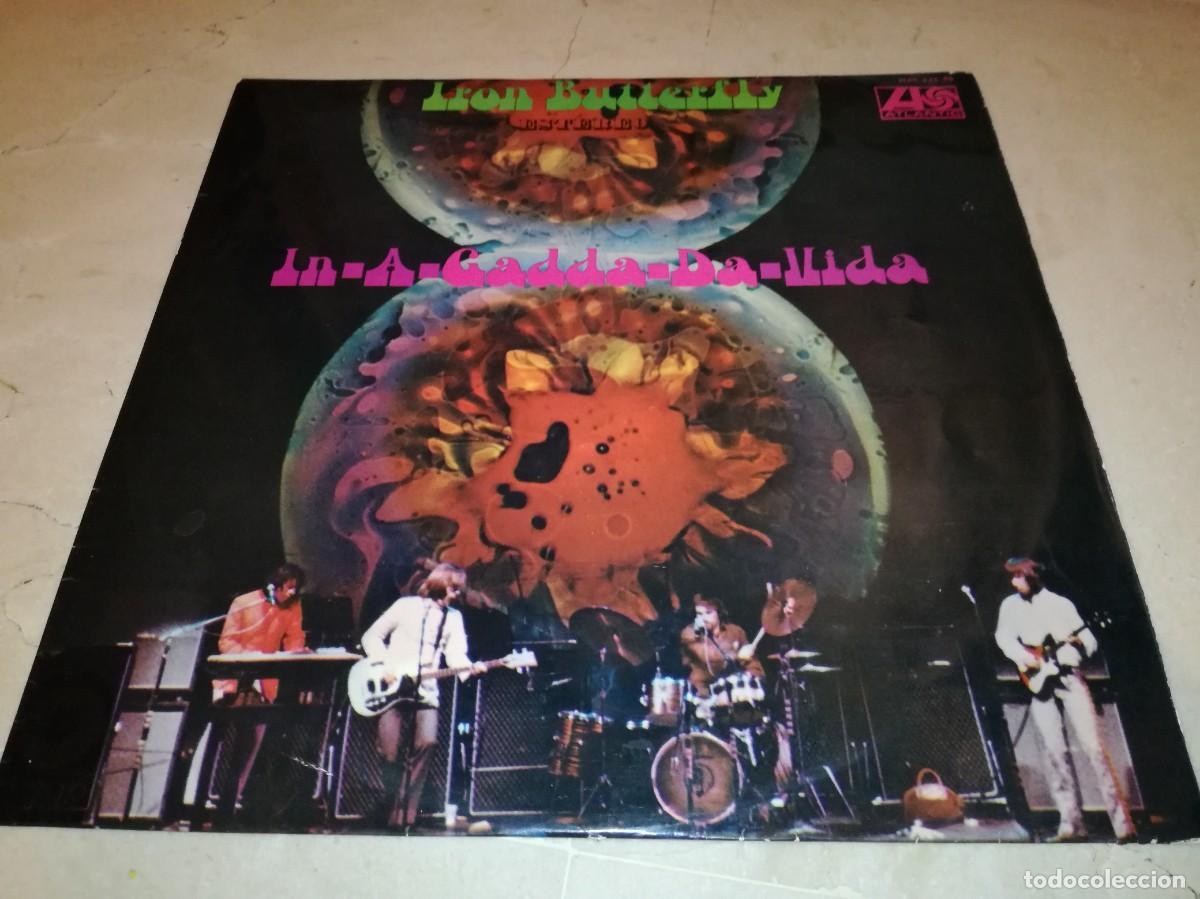 Discos de vinilo: IRON BUTTERFLY-IN-A-GADDA-DA-VIDA-ORIGINAL ESPA&Ntilde;OL 1969