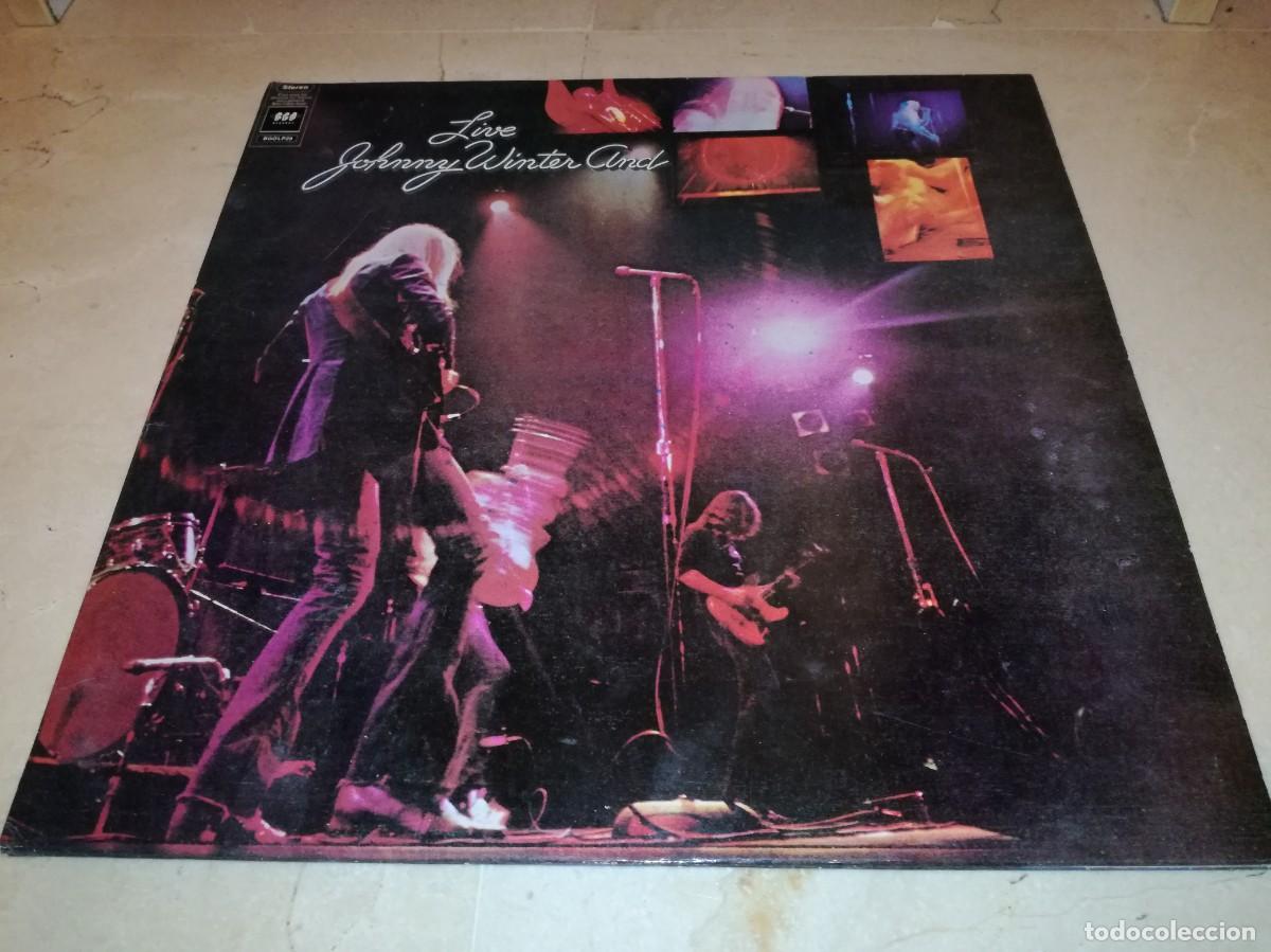 Discos de vinilo: JOHNNY WINTER AND LIVE-GATEFOLD-VINILO EN EXCELENTE ESTADO
