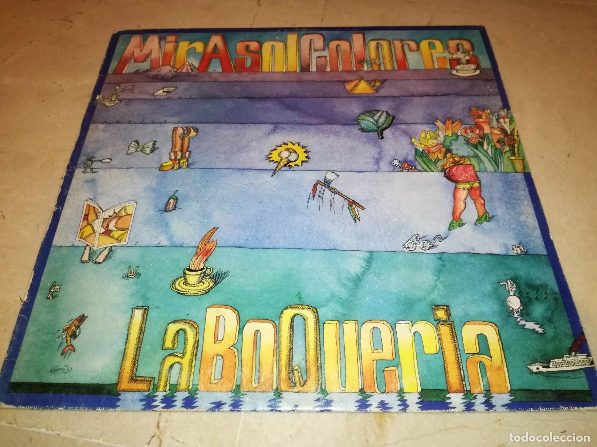 Discos de vinilo: MIRASOL COLORES-LA BOQUERIA-ORIGINAL 1977-VINILO EN EXCELENTE ESTADO