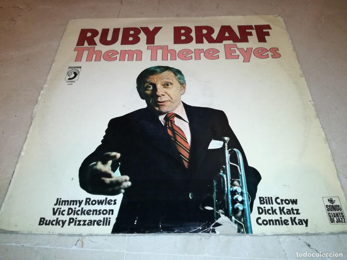 Discos de vinilo: RUBY BRAFF-THEM THERE EYES-ORIGINAL 1978 - Foto 1